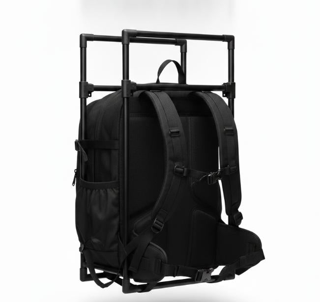 Black Frame Backpack Bag