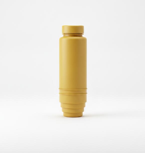 Yellow Nested Cup Bottle