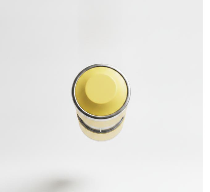 Yellow Cylinder Camping Light