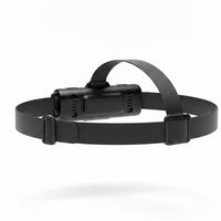 Black Linear Headlamp Light