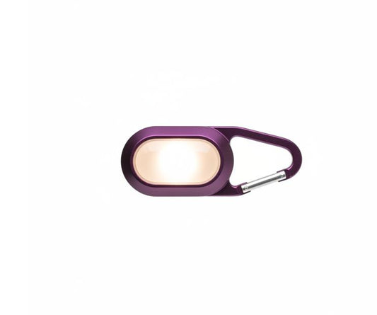 Purple Carabiner Camping Light