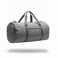 Gray Duffel Camping Bag