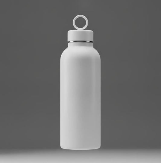 White Wide Mouth Bottle