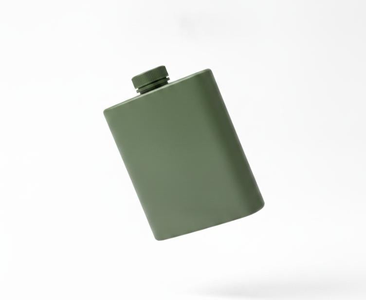 Green Flask Camping Bottle