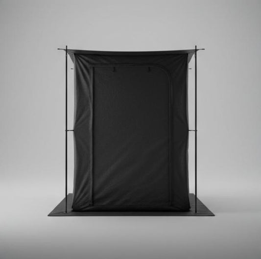 Black Cabin Camping Tent
